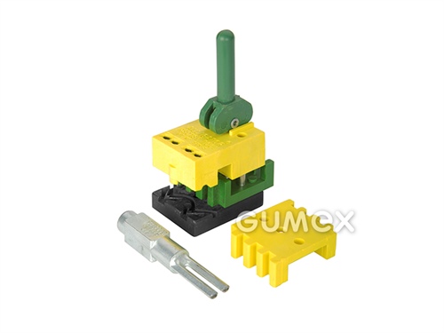 RSC 187-2 für die Montage ALIGATOR RS Kupplungen, Breite 50mm, verzinkter Stahl/Plastik, 